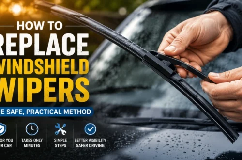 How to replace windshield wipers: The Safe, Practical Method