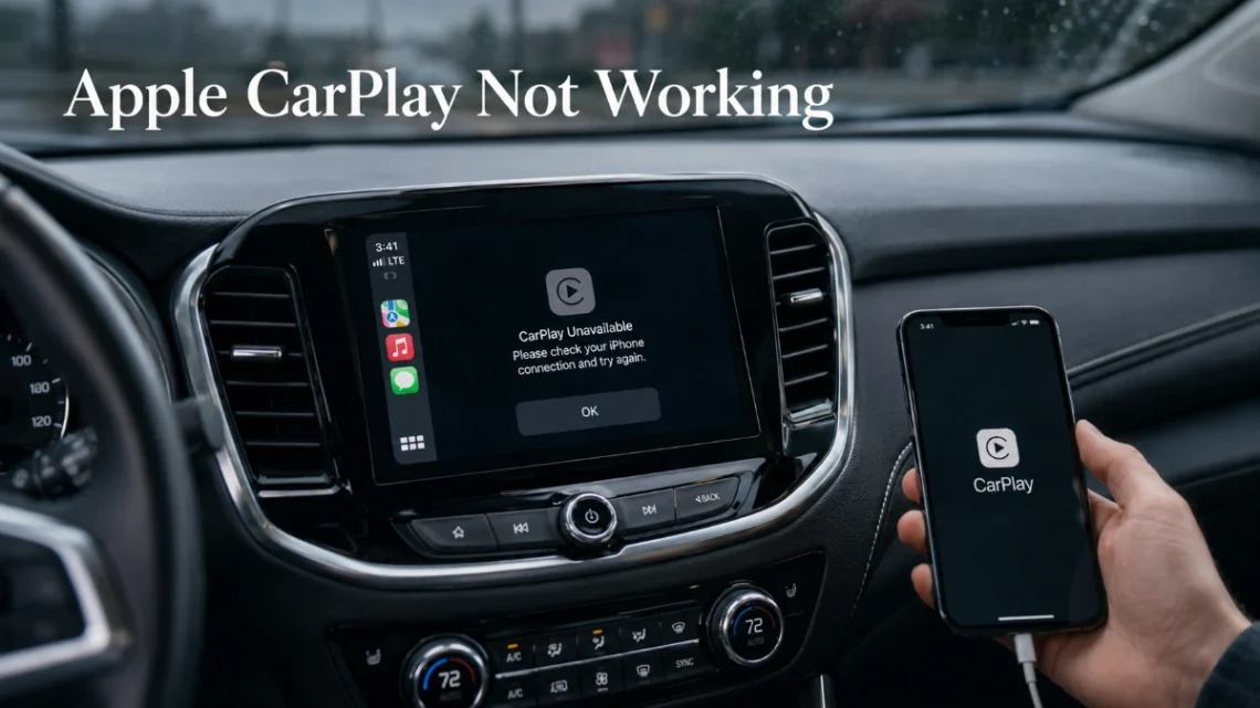 Apple CarPlay Not Working: Root Causes and Matching Fixes