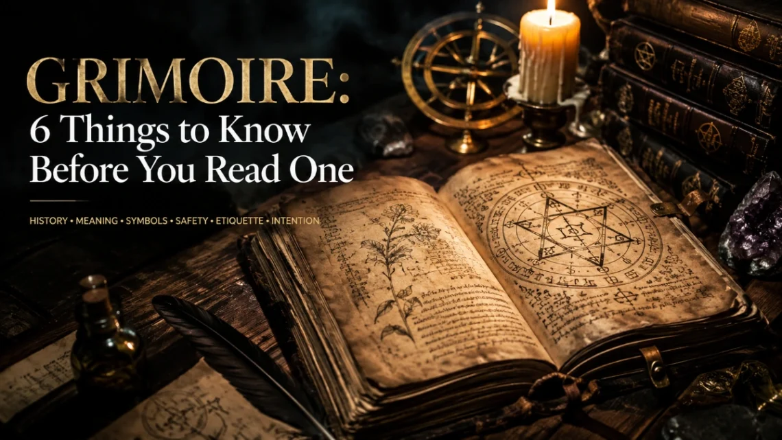 Grimoire: 6 Things to Know Before You Read One
