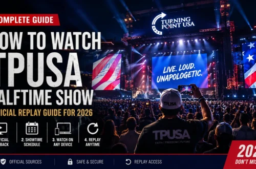 How to Watch TPUSA Halftime Show: Official Replay Guide for 2026
